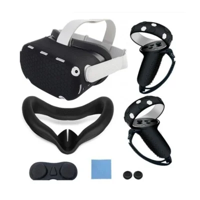 Gamax Oculus Quest 2 Console Silicon Case - Black